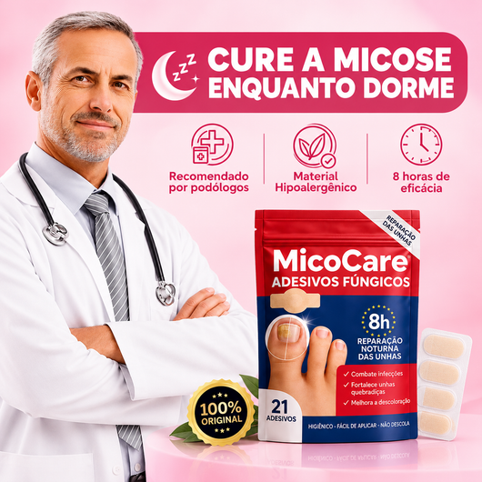 MicoCare - Adesivo para Unhas com Micose